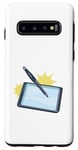 Coque pour Galaxy S10 Stylo et tablette à dessin pour artistes