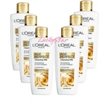 6x Loreal Age Perfect Smoothing & Anti Fatigue Vitamin C Cleansing Milk 200ml