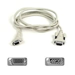 Belkin VGA Monitor Extension Cable HDDB15M/HDDB15F; 6' SH