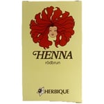 Herbique Henna pulver rödbrun 125 gram
