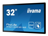 iiyama ProLite TF3215MC-B1AG - LED-skärm - 32 (32 visbar) - öppen ram - pekskärm - 1920 x 1080 Full HD (1080p) @ 60 Hz - A-MVA3 - 500 cd/m² - 3000:1 - 8 ms - HDMI, VGA - svart