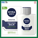 NIVEA MEN Instant Relief - Sensitive Post Shave Balm with 0% Alcohol, 100ml