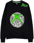 Xbox Graphic Logo Sweater Svart (2X-Large)