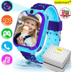 Jooksmart Meilleur Montre Connectée pour Enfant ado Garçon Fille Bluetooth Smartwatch Montre Intelligente Sport Pas Cher
