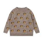 Konges Sløjd Belou Lemon Stickad Blus Lemon | Brun | 5-6 years
