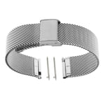 Watch Strap Replacement Compatible with Garmin Venu 2S Watch Band Silver