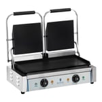 Royal Catering Kontaktgrill - dubbel slät 2 x 1800 W