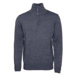 Nordfjord Half Zip Knitted Sweater, ulltröja