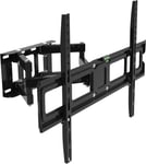 Electrovision A195MA Double Arm Cantilever TV Bracket with Tilt & Swivel, Black