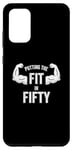 Coque pour Galaxy S20+ Fun Putting the Fit in Fifty 50th Birthday 1974 Workout Desi