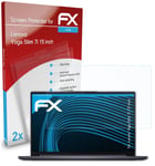 atFoliX 2x Screen Protector for Lenovo Yoga Slim 7i 15 inch clear