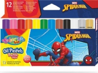 Patio Colorino Kids Spiderman triangulära oljepastellkritor 12 färger