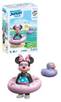 Playmobil 71706 JUNIOR & Disney: Minnie Mouse's Beach Trip, including swim ring and duck, sustainable toy made from plant-based plastics, gifting toy, play sets suitable for children ages 1+