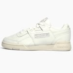 Reebok Classic Workout Low Plus Womens Girls Retro Leather Trainers Sneakers