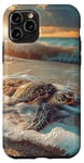 iPhone 11 Pro Sea Turtle Beach Turtles Design PC Case