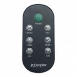 Dimplex Tower Fan Remote Control 7 buttons model Ion Fresh