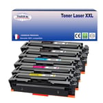 5 Toners compatibles avec HP Color LaserJet Pro MFP M477fnw M477fdw M377dw M452nw M452dn remplace HP CF410X CF411X CF412X CF413X 410X - T3AZUR