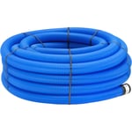 50 meter Uponor PE dräneringsrör 92/80 mm, blå