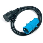 CEE Adapter Bårebo adapter 1m 216-6 16A CEE CEE till Schuko