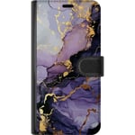 Motorola Edge 50 Neo Plånboksfodral Lila Marmor