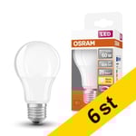 LED lampa E27 | A60 matt | 2700K | 8,8W (60W) dimbar 6st [Osram]