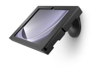 Compulocks Galaxy Tab A9 Apex Enclosure Core Stand - Hölje - För Surfplatta - Låsbar - Metall - Svart - Skärmstorlek: 8.7" - Bänk, Väggmonterbar - För Samsung Galaxy Tab A9