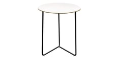 Grythyttan Stålmöbler High-tech bord Laminat/svart 60 cm