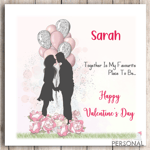 Personalised Valentines Day Card Wife Girlfriend Boyfriend Husband Valentine's