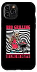 Coque pour iPhone 11 Pro Bbq Squelette - Viande Grill Grille Barbecue