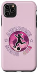 iPhone 11 Pro Max 12th Birthday Soccer Player Awesome Since 2012 Soccer Girls Case