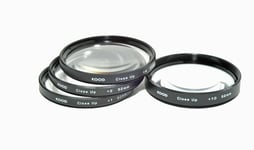 Kood 52mm Macro Close-Up Filter Set +1 +2 +4 +10 & Case - DSLR Cameras (UK) BNIP