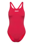 Women's Team Swimsuit Swim Pro Solid Asphalt-Black Sport Swimsuits Red Arena