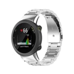 Garmin Forerunner 45 / 45S / Swim 3 Klockarmband i Rostfritt Stål - Silver