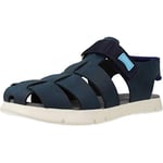 Camper Oruga Kids-K800242 T-Bar Sandals, Blue Dark Blue 400, 5 UK