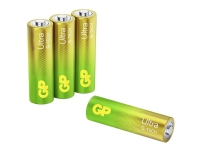 GP-batterier Ultra AA-batteri Alkaline Mangan 1,5 V 4 st