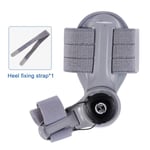Hallux Valgus Korrigerare, Grå Svart Spänne, Grå Svart gray black buckle