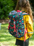 Frugi Kids' Trail Blazing Backpack, Blooming Bright