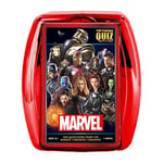 Top Trumps Marvel Cinematic Universe Quiz Game, 500 questions to test your knowledge on Guardians of the Galaxy, Avengers, S.H.I.E.L.D, Wakanda and more, gift and toy for Boys and Girls Aged 8 plus