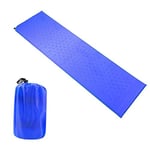 Sleeping Pad,Durable Self-Inflating Sleeping Pad Folding Air Mattress Outdoor Bed Camping Mat(Blue)