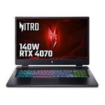 Acer Nitro 17 NH.QL2EK.001 QHD IPS 165Hz Ryzen 7 RTX 4070 Gaming Lapto