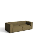 HAY Mags 2,5-sits soffa tyg hallingdal 65 224 brown