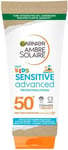 Garnier Ambre Solaire SPF 50+ Sensitive Advanced Kids Sun Cream, High Protectio