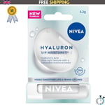 NIVEA Hyaluron Moisture Plus Lip Balm (5.2g), Ultra-Light Lip Balm Stick 