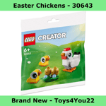 Lego Creator 30643 Easter Chickens Polybag - Retired, Rare - Brand New & Sealed