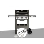 Weber - Barbecue gaz Spirit ii E-310 + plancha + Kit ustensiles 3 pièces Better