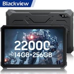 Tablette Tactile Incassable Blackview Active 8 Pro 10.36 2.4K FHD+ 16Go+256Go(SD 1To) 22000mAh(33W) G99 48MP+16MP Android 13 NFC - Noir