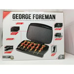 George Foreman Large 10-Portion Entertaining Grill│Adjustable Rear Foot│InUK