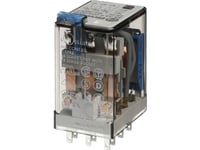 Finder 55.33.9.012.0090 Stikrelæ 12 V/Dc 10 A 3 X Omskifter 1 Stk