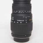 Sigma Used 70-300mm f/4-5.6 DG Macro - Nikon Fit