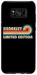 Coque pour Galaxy S8+ HENNESSY Surname Retro Vintage 80s 90s Birthday Reunion